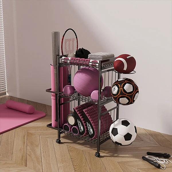 Floor Standing Metal Yoga Mat Storage Rack Floor Standing Metal Yoga Mat Storage Rack